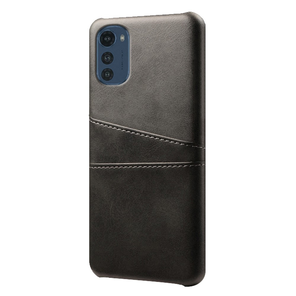 Cover Card Slots Motorola Moto E32 Nero