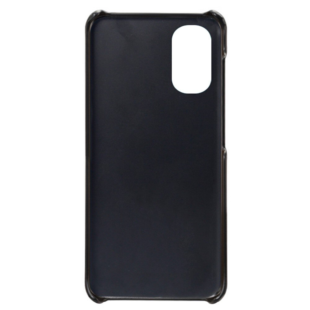 Cover Card Slots Motorola Moto E32 Nero