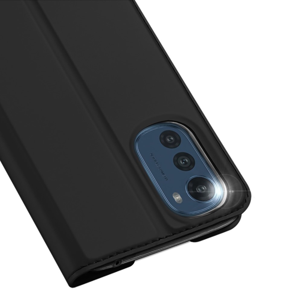 Cover portafoglio Skin Pro Series Motorola Moto E32 Black