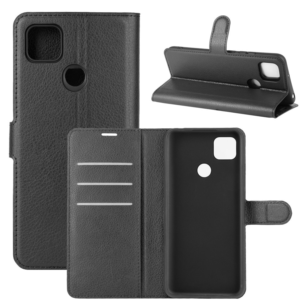 Cover portafoglio Xiaomi Redmi 9C Nero