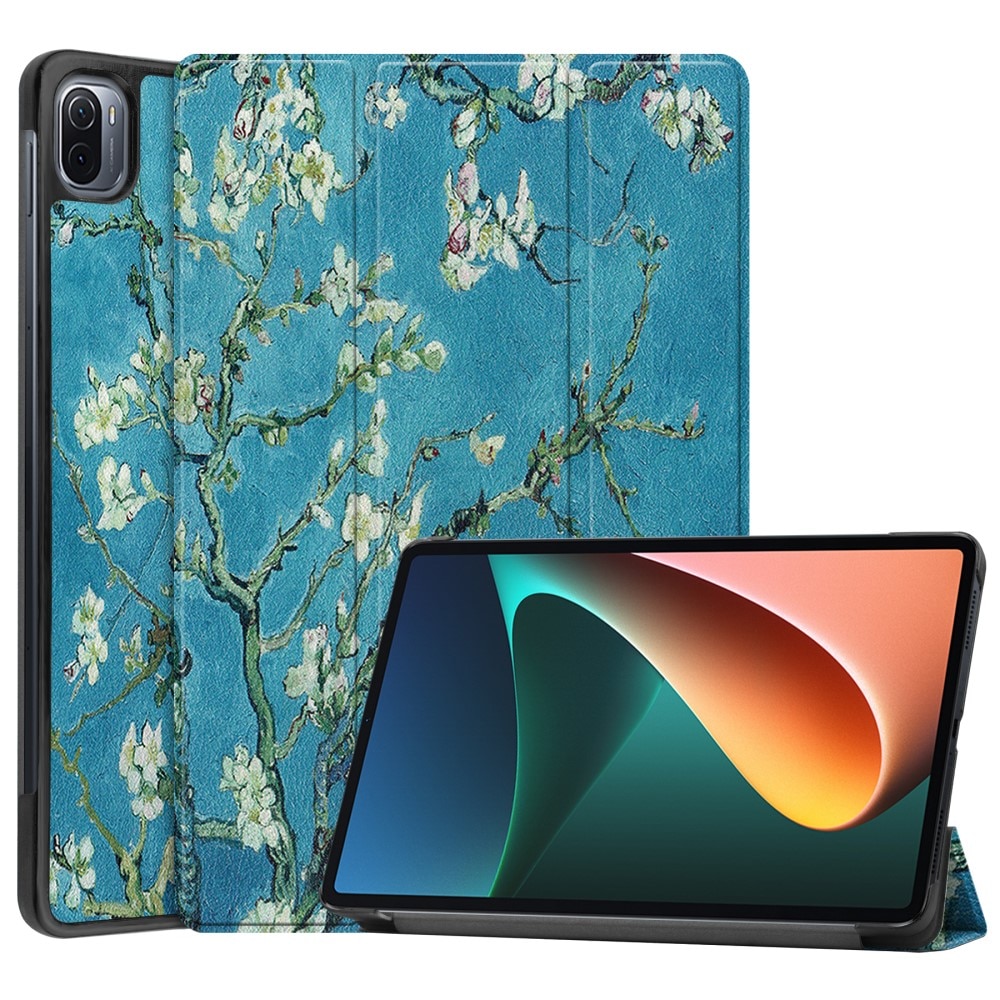 Cover Tri-Fold Xiaomi Pad 5 Fiori di ciliegio