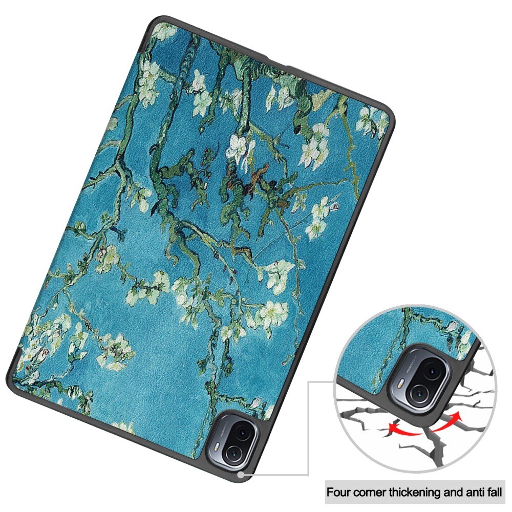 Cover Tri-Fold Xiaomi Pad 5 Fiori di ciliegio