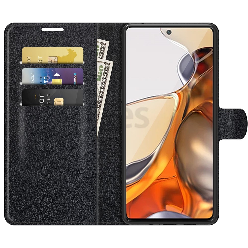 Cover portafoglio Xiaomi 11T/11T Pro Nero