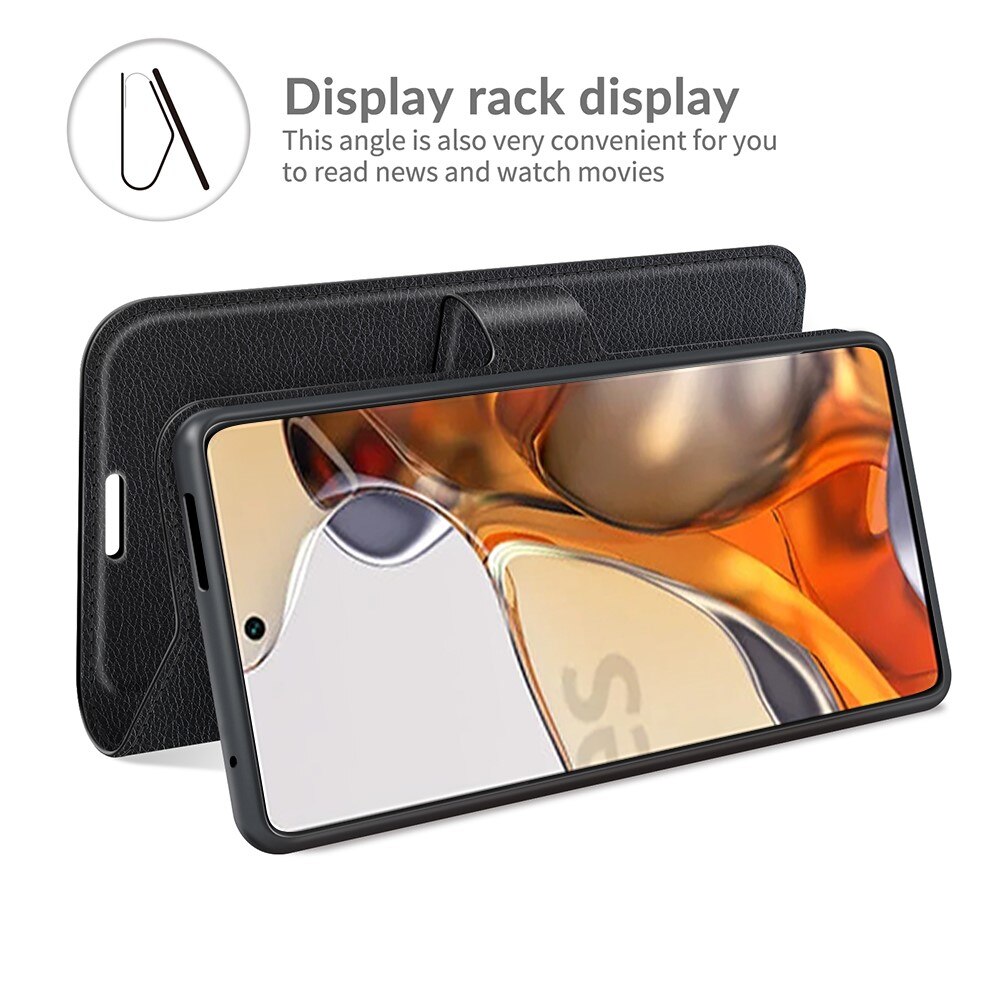 Cover portafoglio Xiaomi 11T/11T Pro Nero