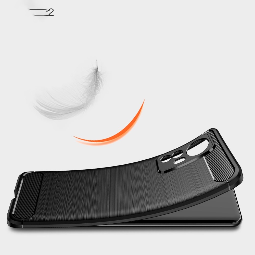 Cover Brushed TPU Case Xiaomi 12 Black