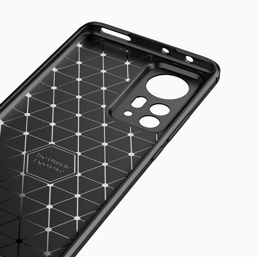 Cover TPU Brushed Xiaomi 12 Pro Nero