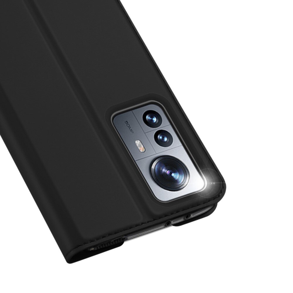 Cover portafoglio Skin Pro Series Xiaomi 12 Pro Black