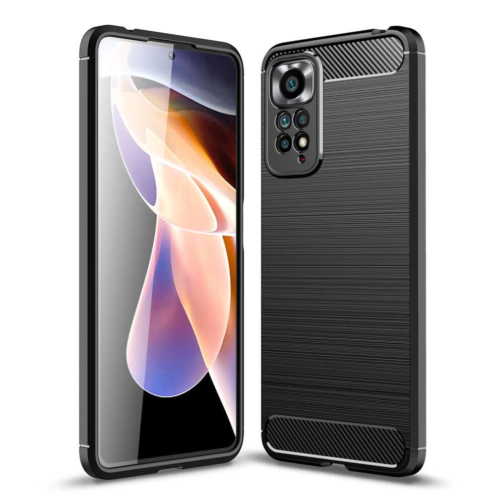 Cover Brushed TPU Case Xiaomi Redmi Note 11 Pro Black