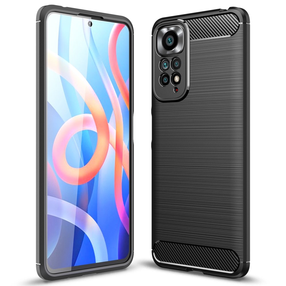 Cover Brushed TPU Case Xiaomi Redmi Note 11 Black