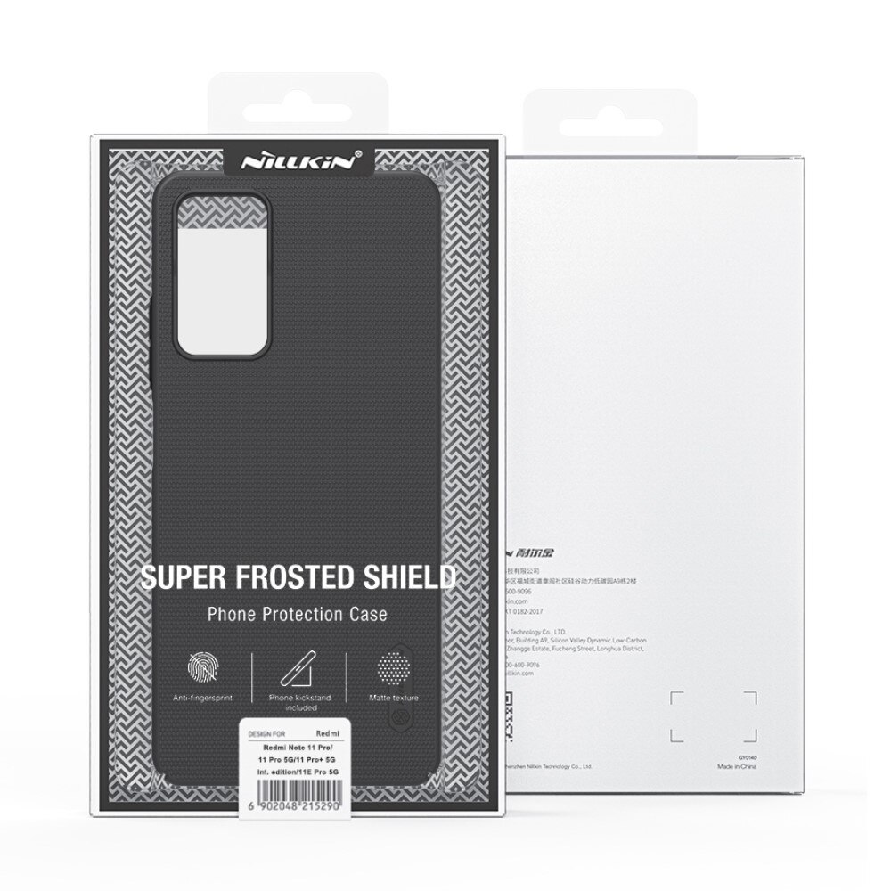 Super Frosted Shield Xiaomi Redmi Note 11 Pro Nero