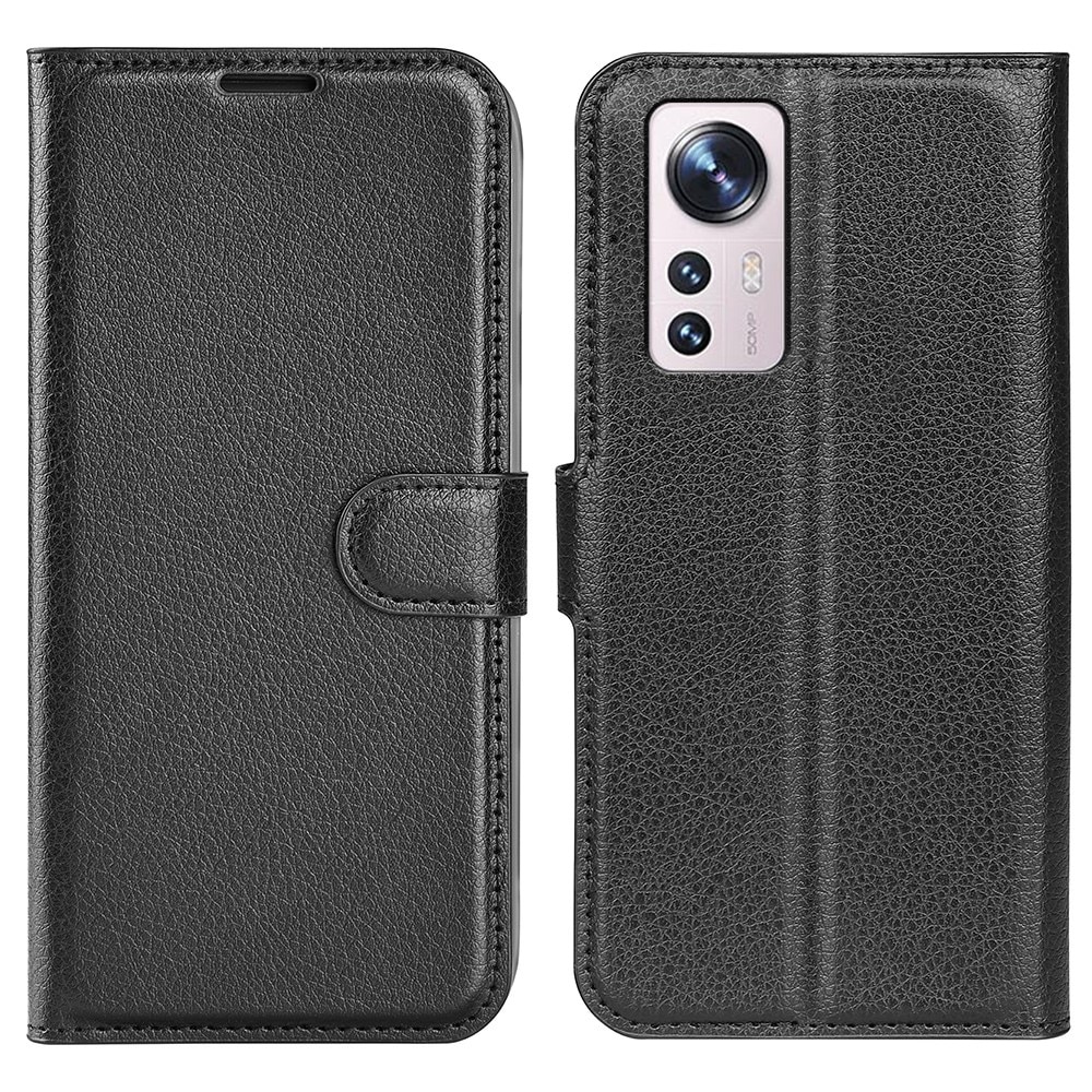 Cover portafoglio Xiaomi 12 Lite Nero