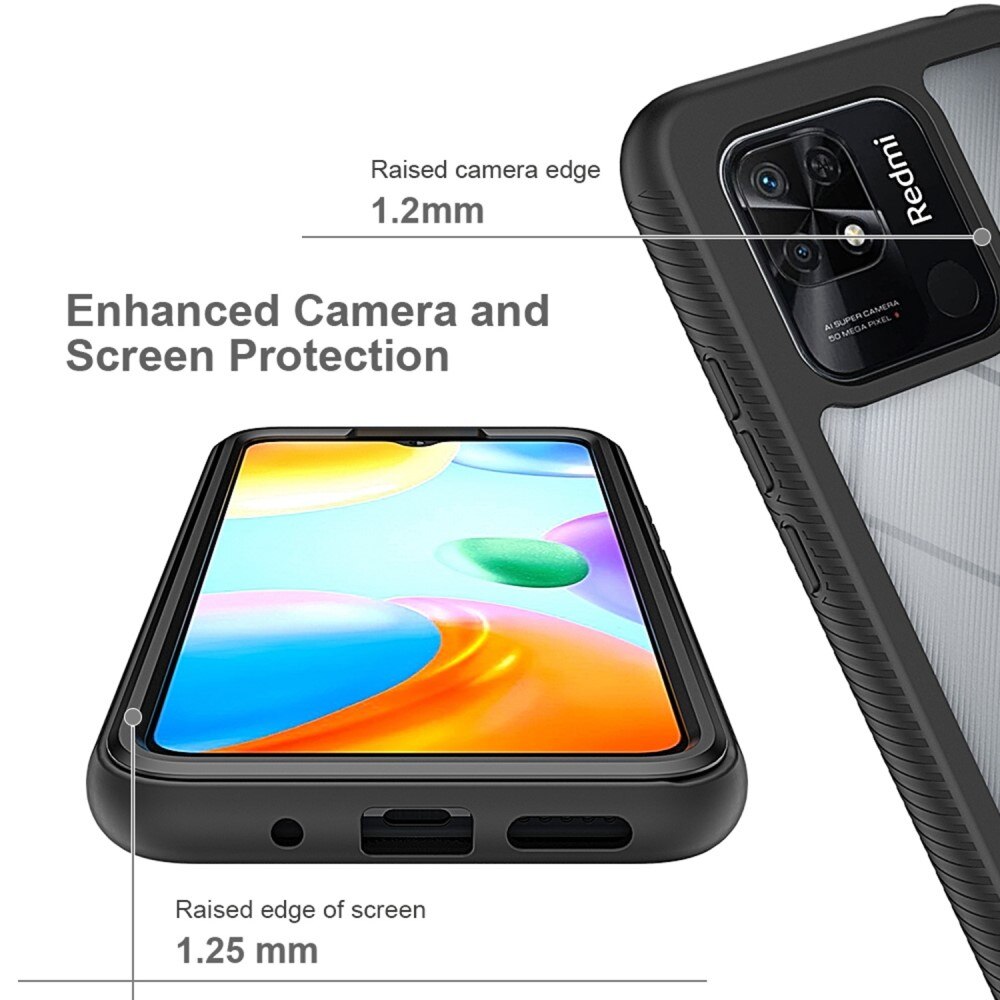 Cover Full Protection Xiaomi Redmi 10C Nero