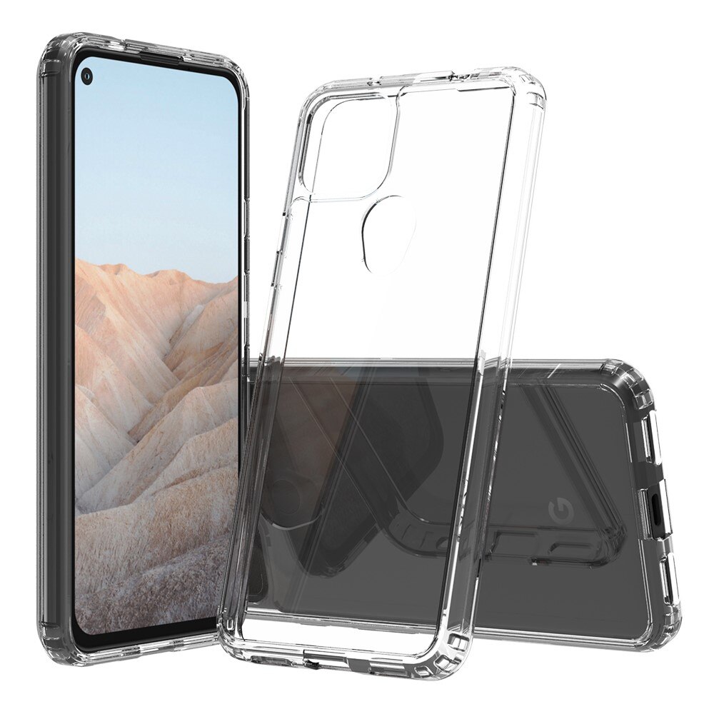 Cover ibrido Crystal Hybrid per Google Pixel 5a, trasparente