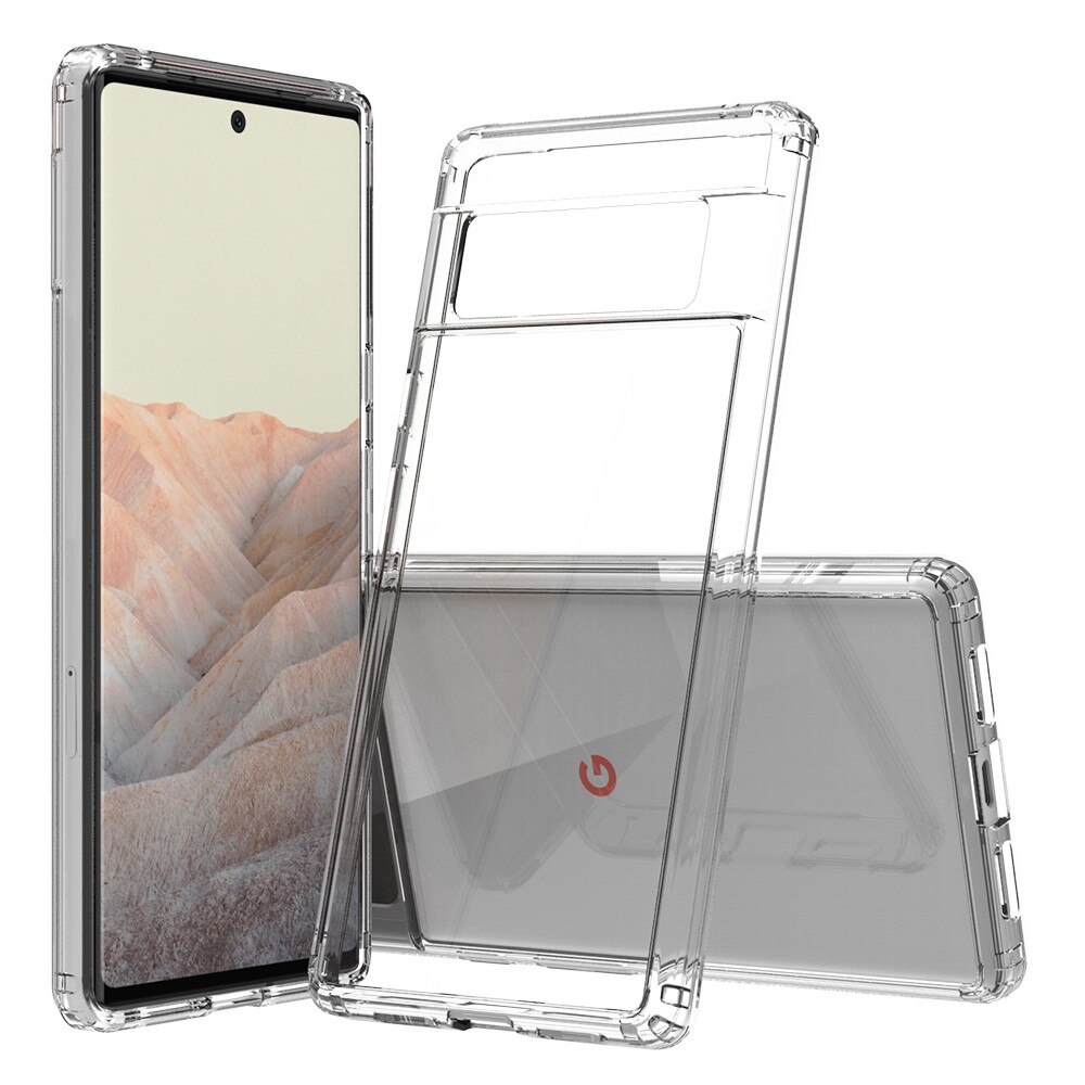 Cover ibrido Crystal Hybrid per Google Pixel 6 Pro, trasparente