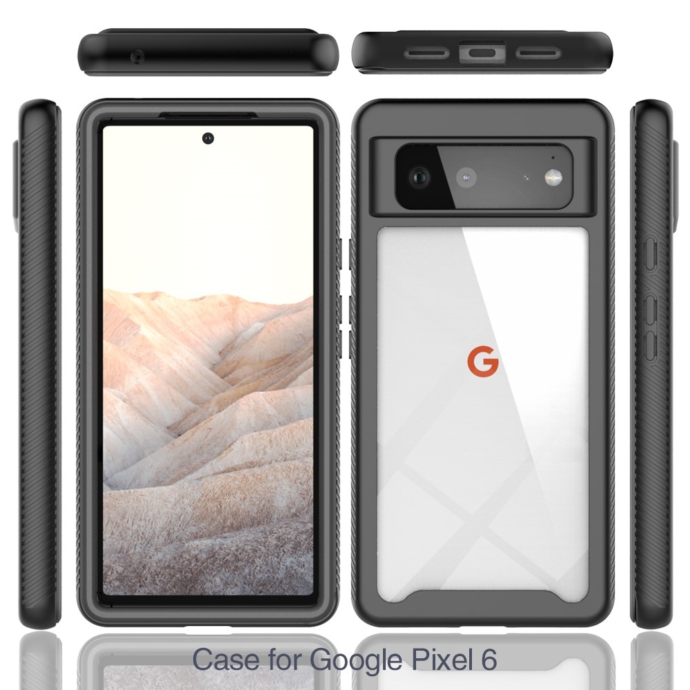 Cover protezione totale Google Pixel 6 Nero