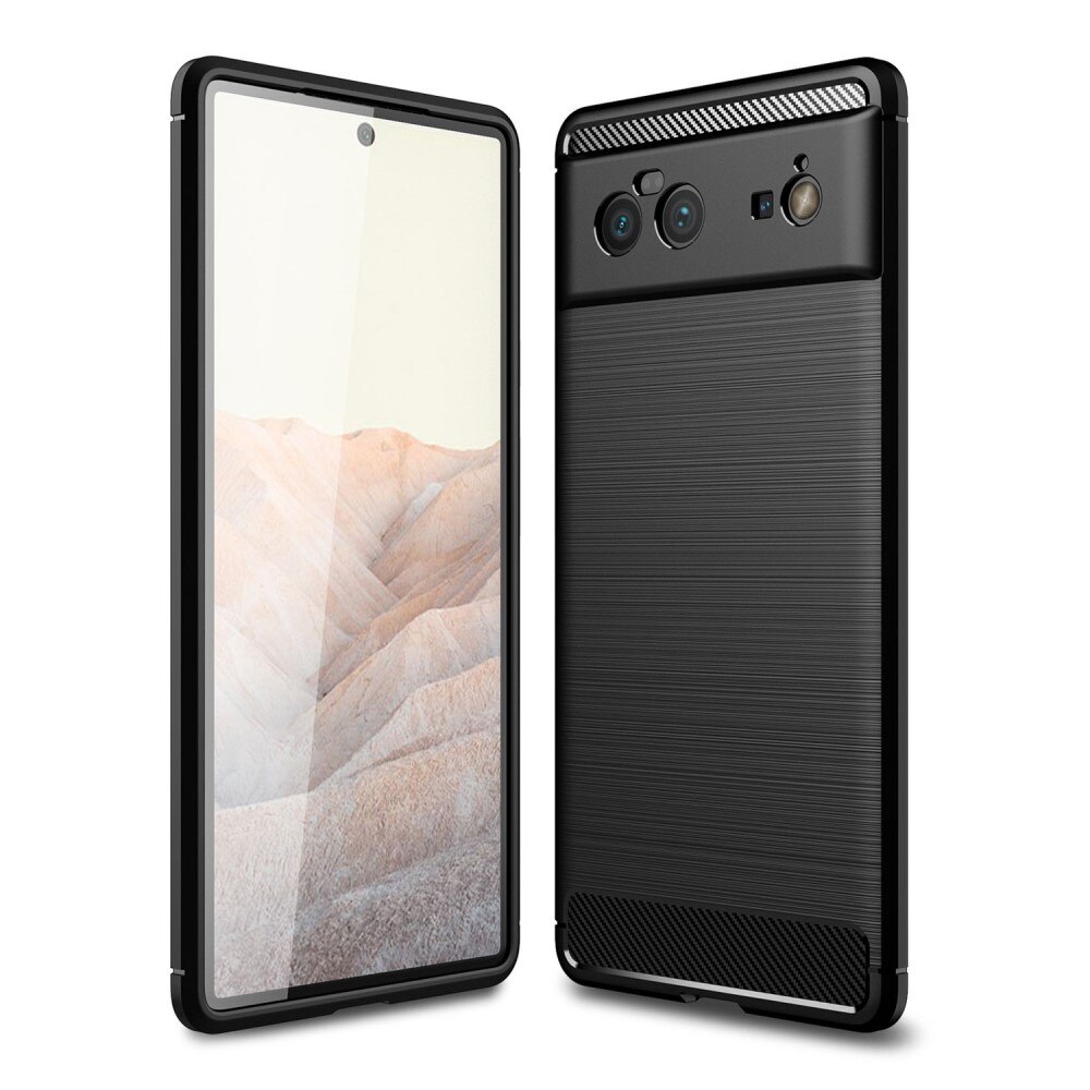 Cover TPU Brushed Google Pixel 6 Pro Nero