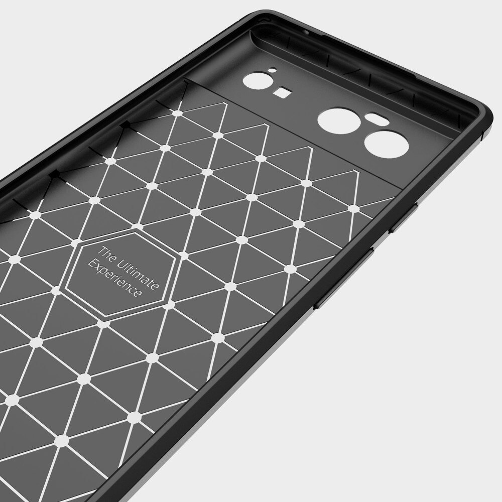 Cover TPU Brushed Google Pixel 6 Nero