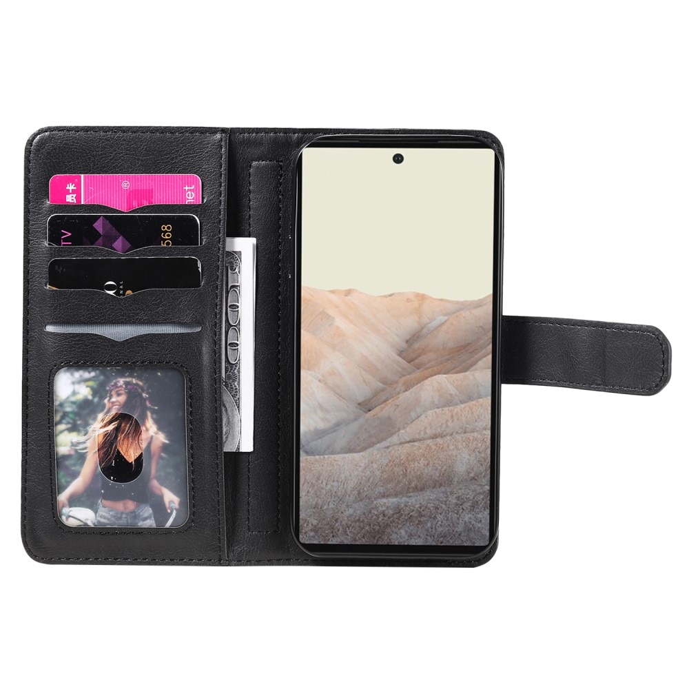 Cover portafoglio Multi-slot Google Pixel 6 Nero