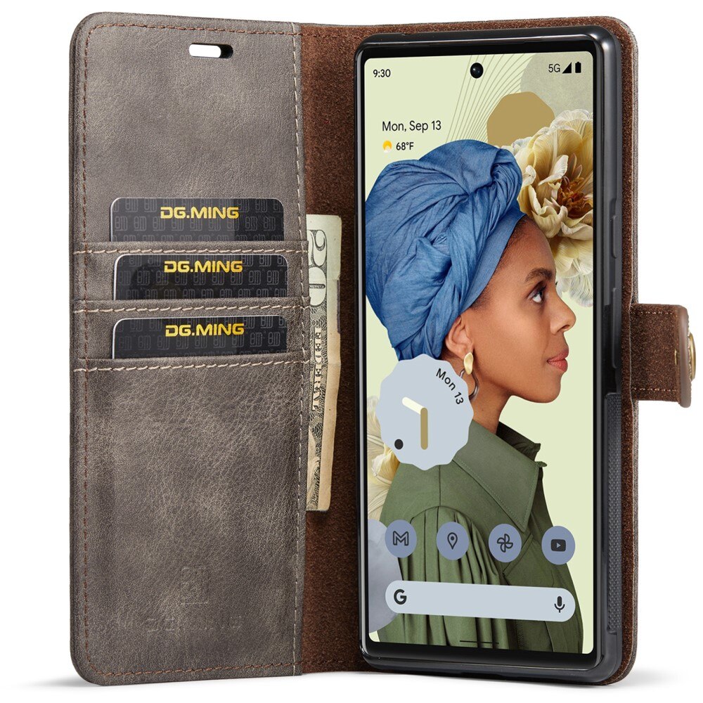 Cover portafoglio Magnet Wallet Google Pixel 6 Pro Brown