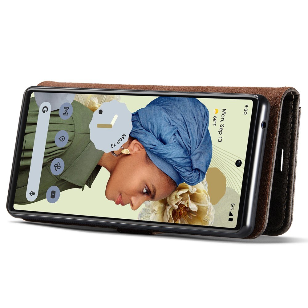 Cover portafoglio Magnet Wallet Google Pixel 6 Pro Marrone