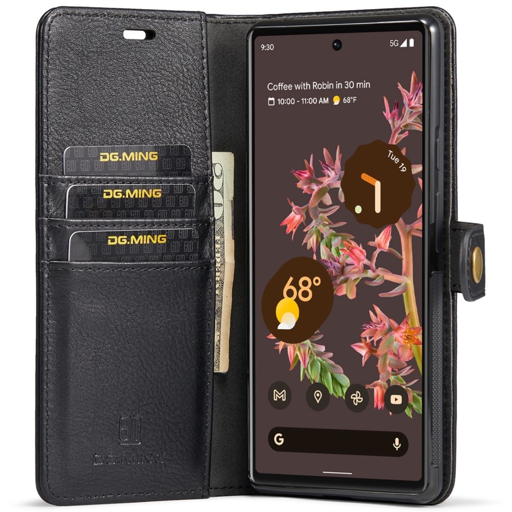 Cover portafoglio Magnet Wallet Google Pixel 6 Nero