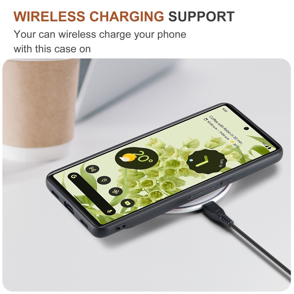 Cover Magnetic Card SlotGoogle Pixel 6 Nero