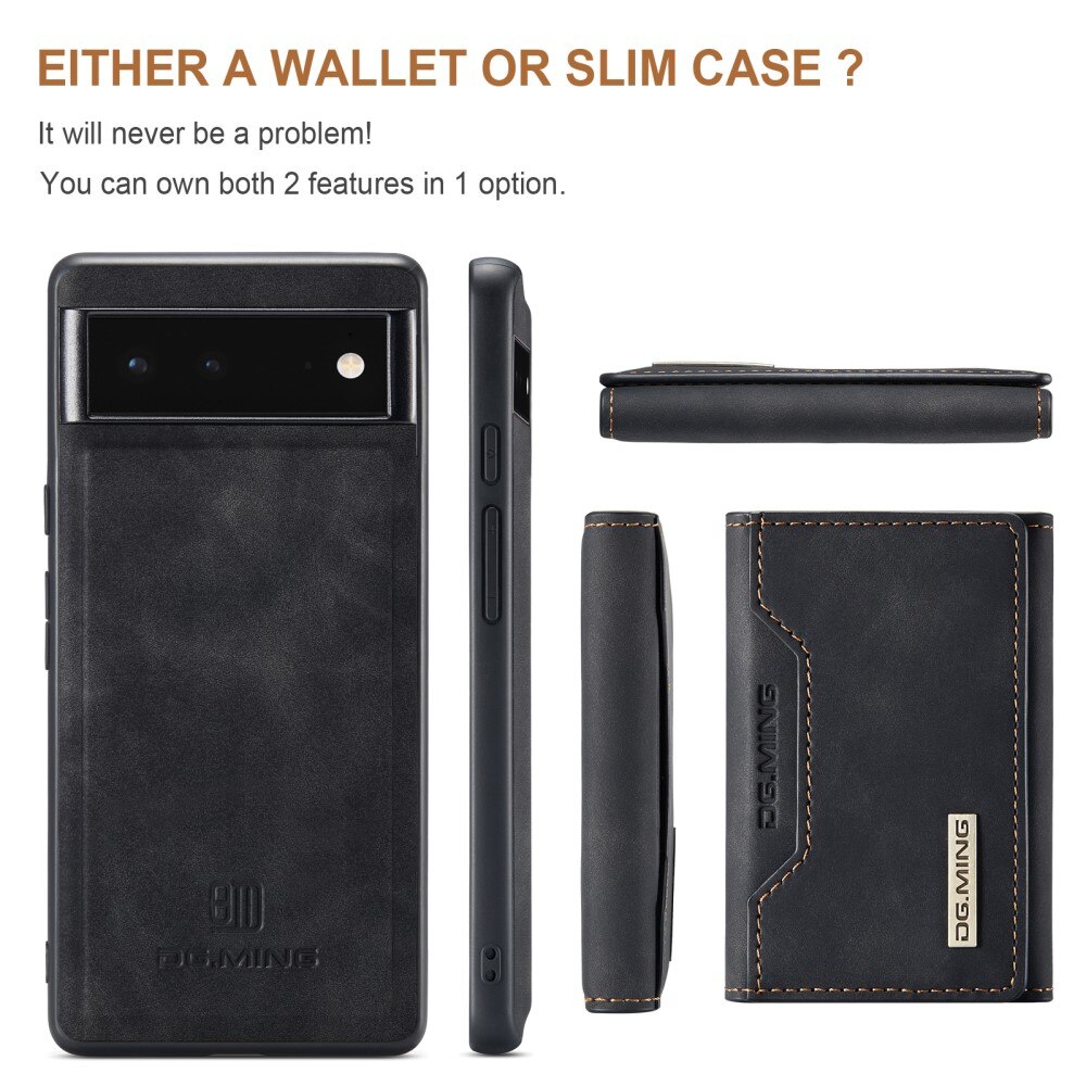 Cover Magnetic Card SlotGoogle Pixel 6 Nero