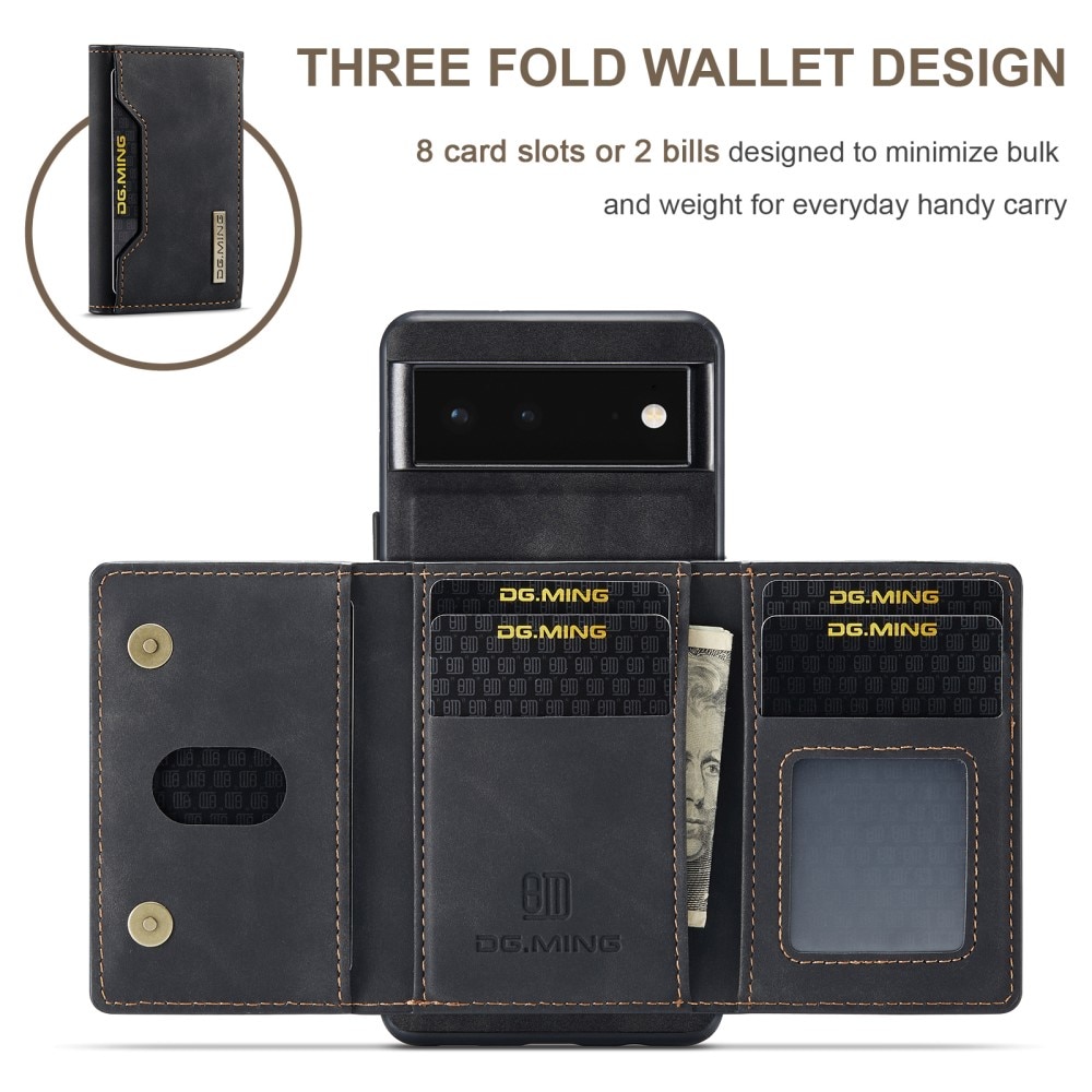 Cover Magnetic Card SlotGoogle Pixel 6 Nero