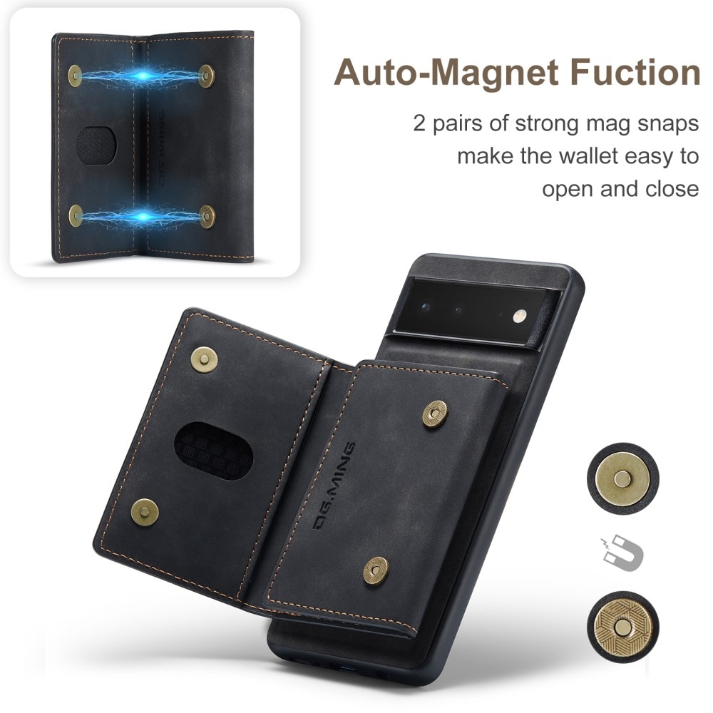 Cover Magnetic Card Slot Google Pixel 6 Black