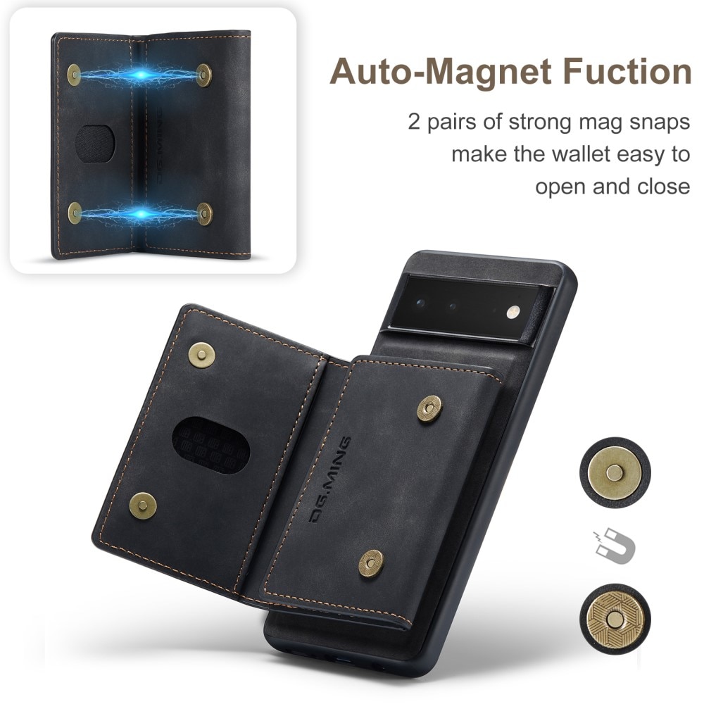 Cover Magnetic Card SlotGoogle Pixel 6 Nero