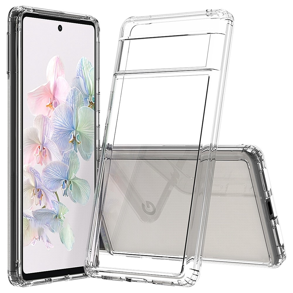 Cover ibrido Crystal Hybrid per Google Pixel 7, trasparente