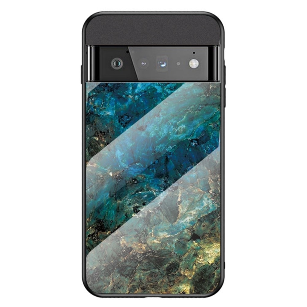 Custodia in vetro temperato Google Pixel 7 emerald