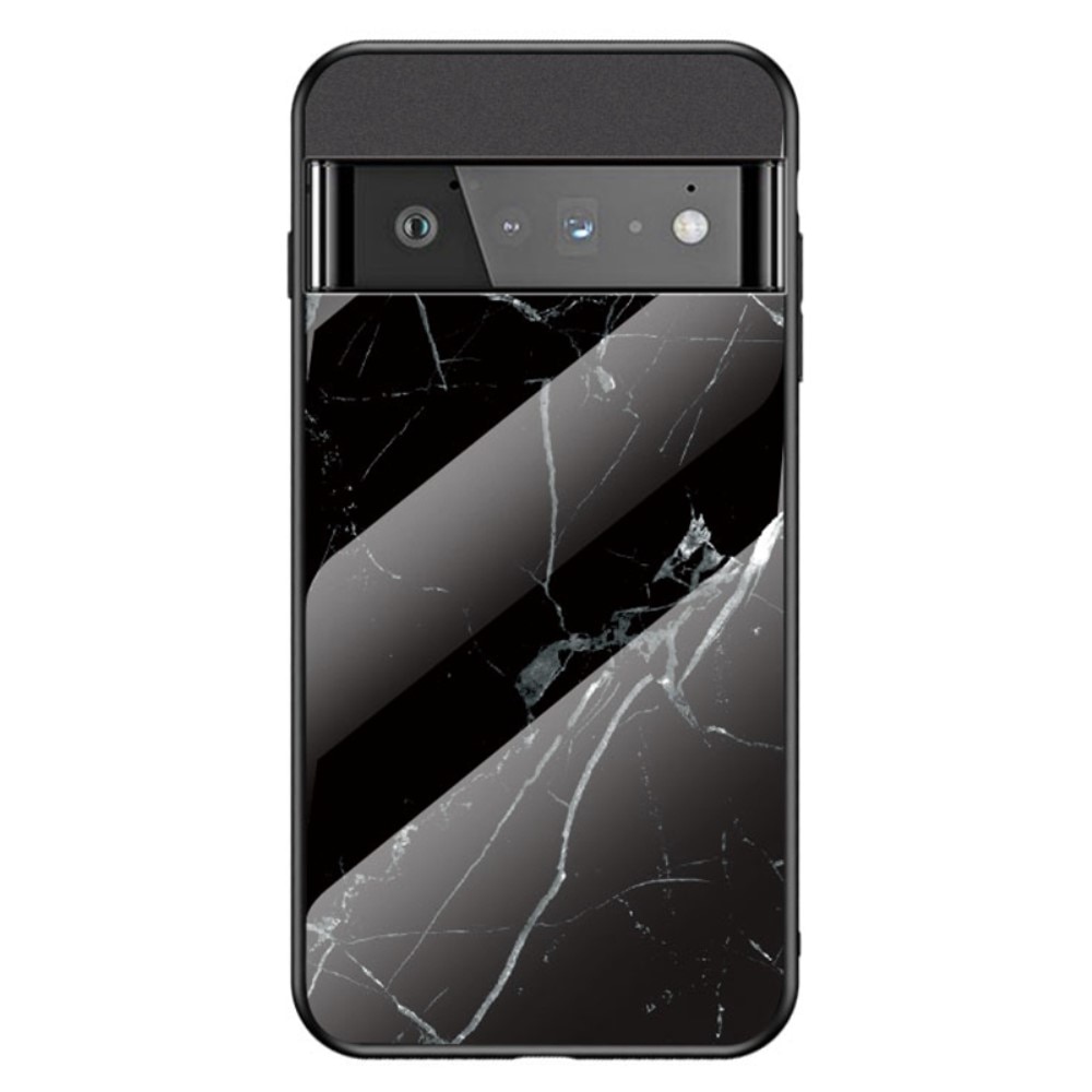 Custodia in vetro temperato Google Pixel 7 marmo nero