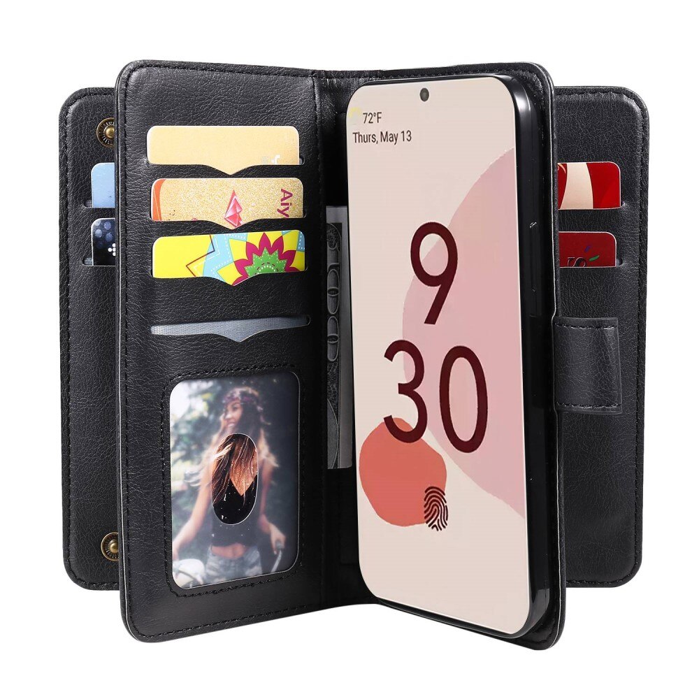 Cover portafoglio Multi-slot Google Pixel 7 Pro, nero