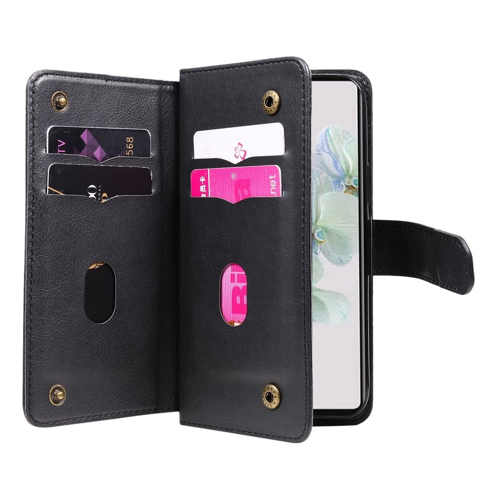 Cover portafoglio Multi-slot Google Pixel 7, nero