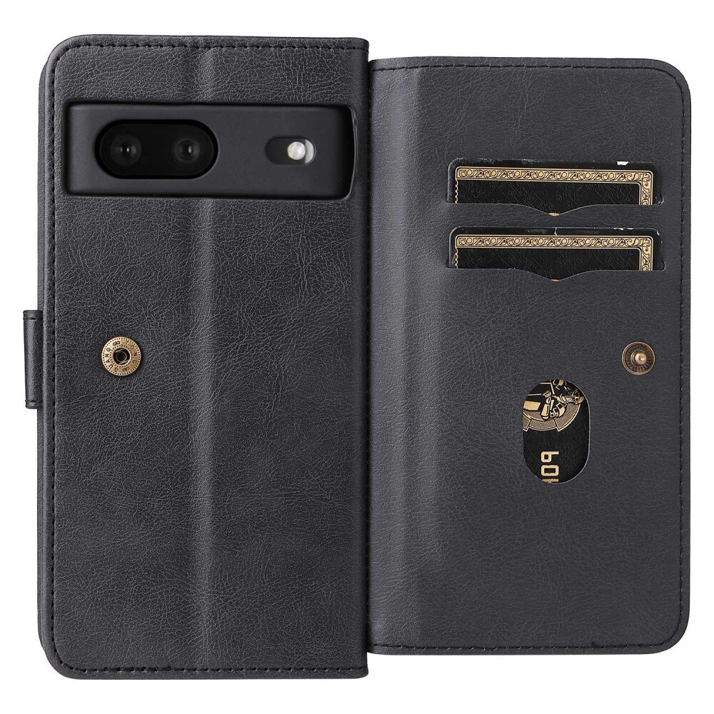 Cover portafoglio Multi-slot Google Pixel 7, nero