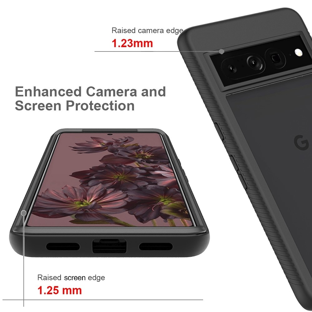 Cover protezione totale Google Pixel 7 Pro Nero