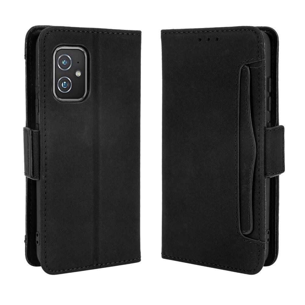 Cover portafoglio Multi Asus ZenFone 8 Nero