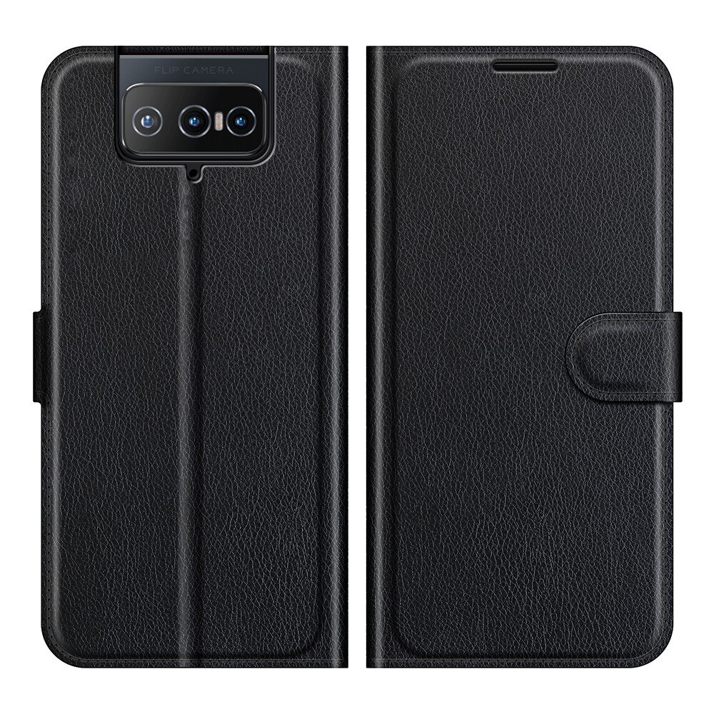 Cover portafoglio Asus ZenFone 8 Flip Nero