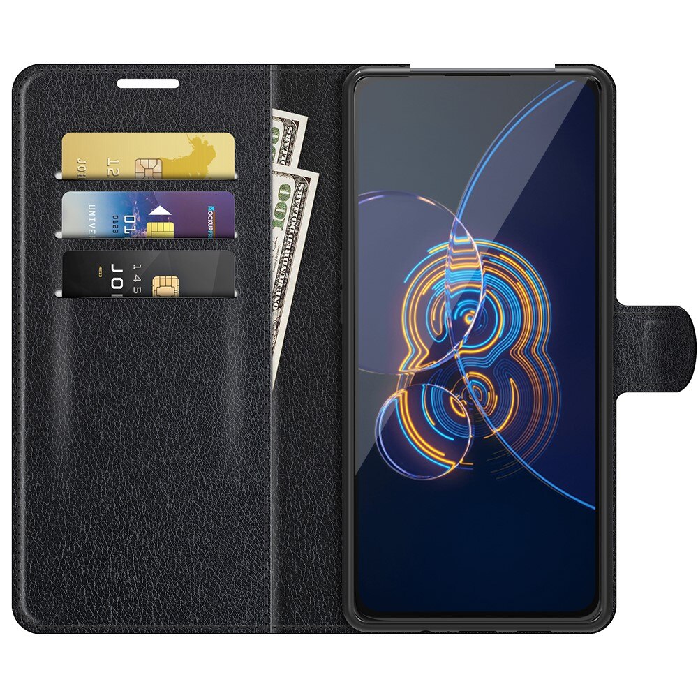 Cover portafoglio Asus ZenFone 8 Flip Nero