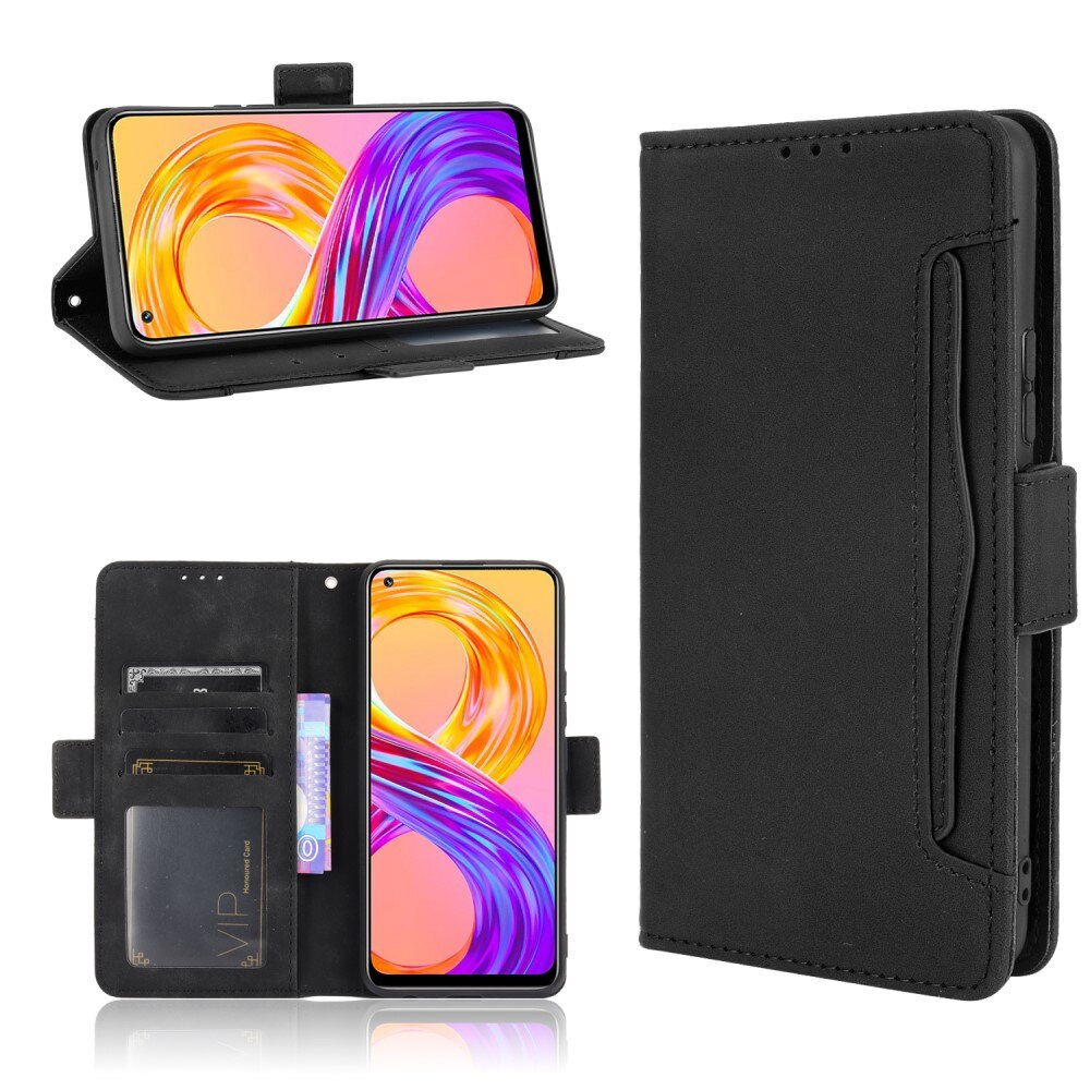 Cover portafoglio Multi Realme 8/8 Pro Nero