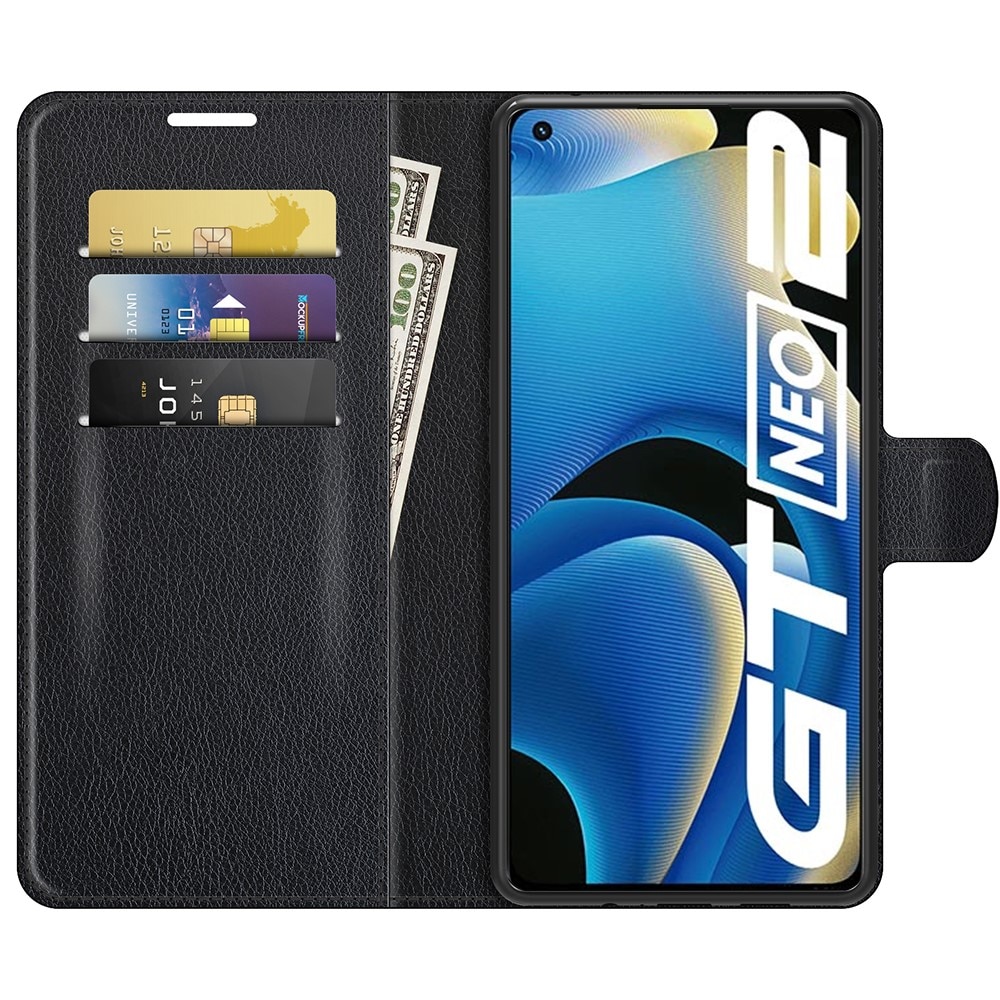 Cover portafoglio Realme GT Neo 2 Nero