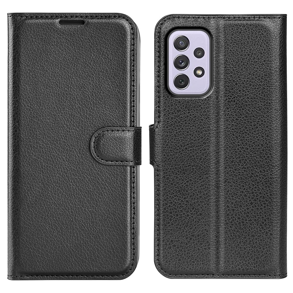 Cover portafoglio Samsung Galaxy A73 5G Nero