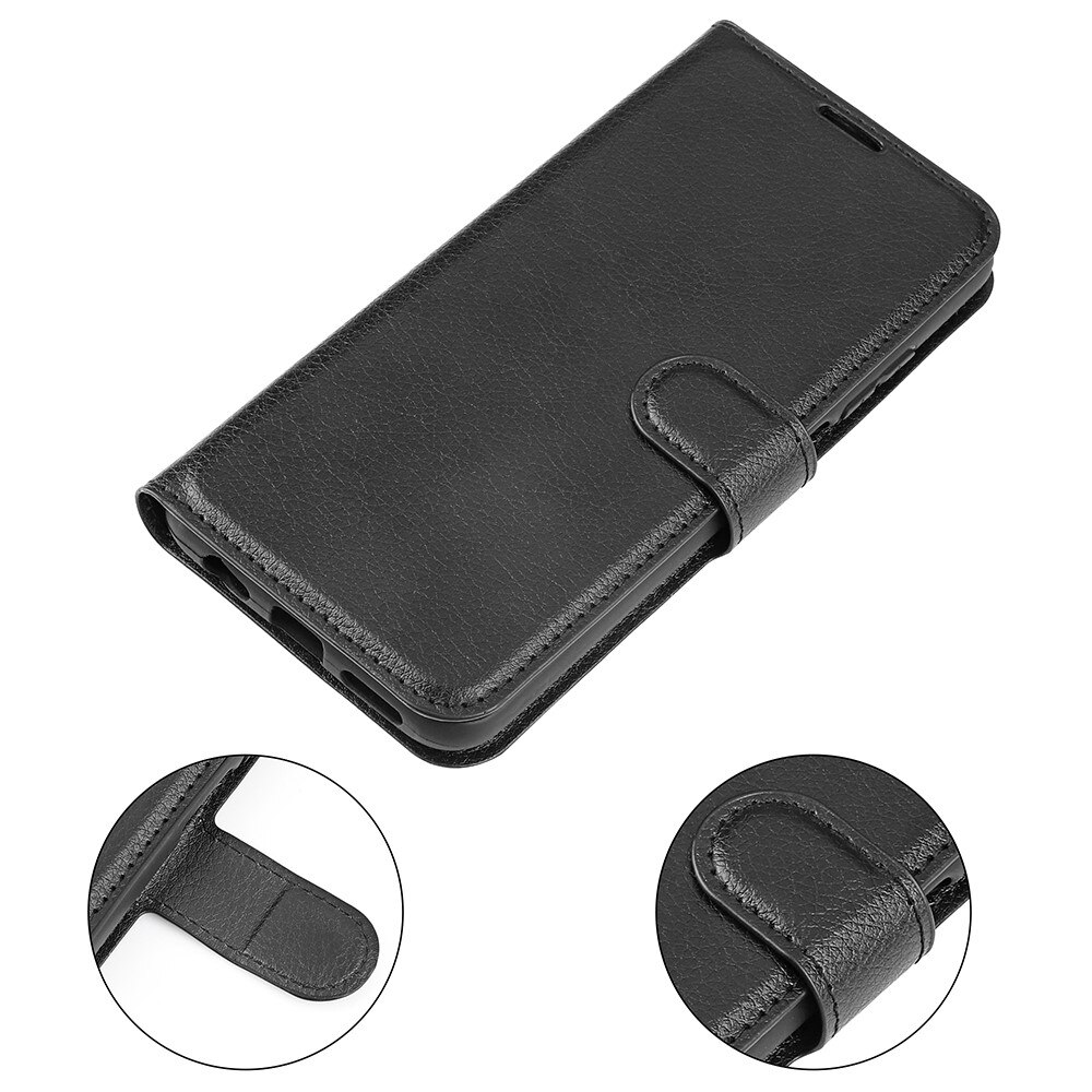 Cover portafoglio Samsung Galaxy A73 5G Nero