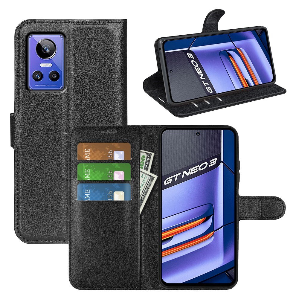 Cover portafoglio Realme GT Neo 3 Nero