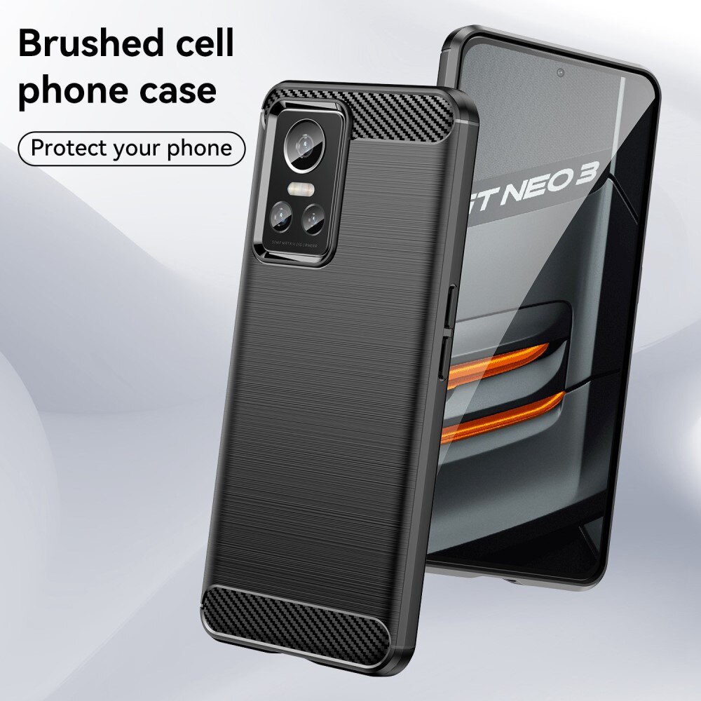 Cover Brushed TPU Case Realme GT Neo 3 Black