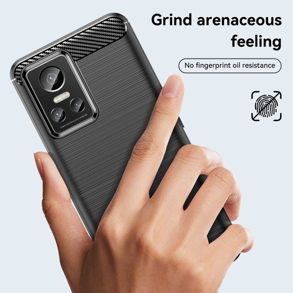 Cover TPU Brushed Realme GT Neo 3 Nero