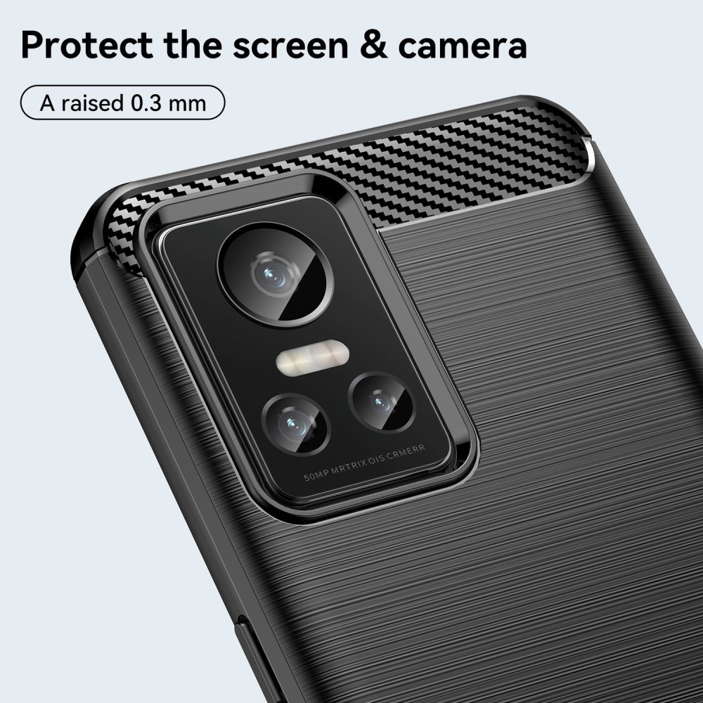 Cover TPU Brushed Realme GT Neo 3 Nero