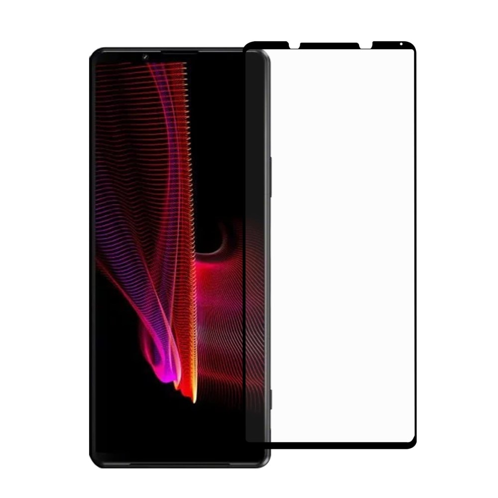 Vetro temperato a schermo intero Sony Xperia 1 III Nero