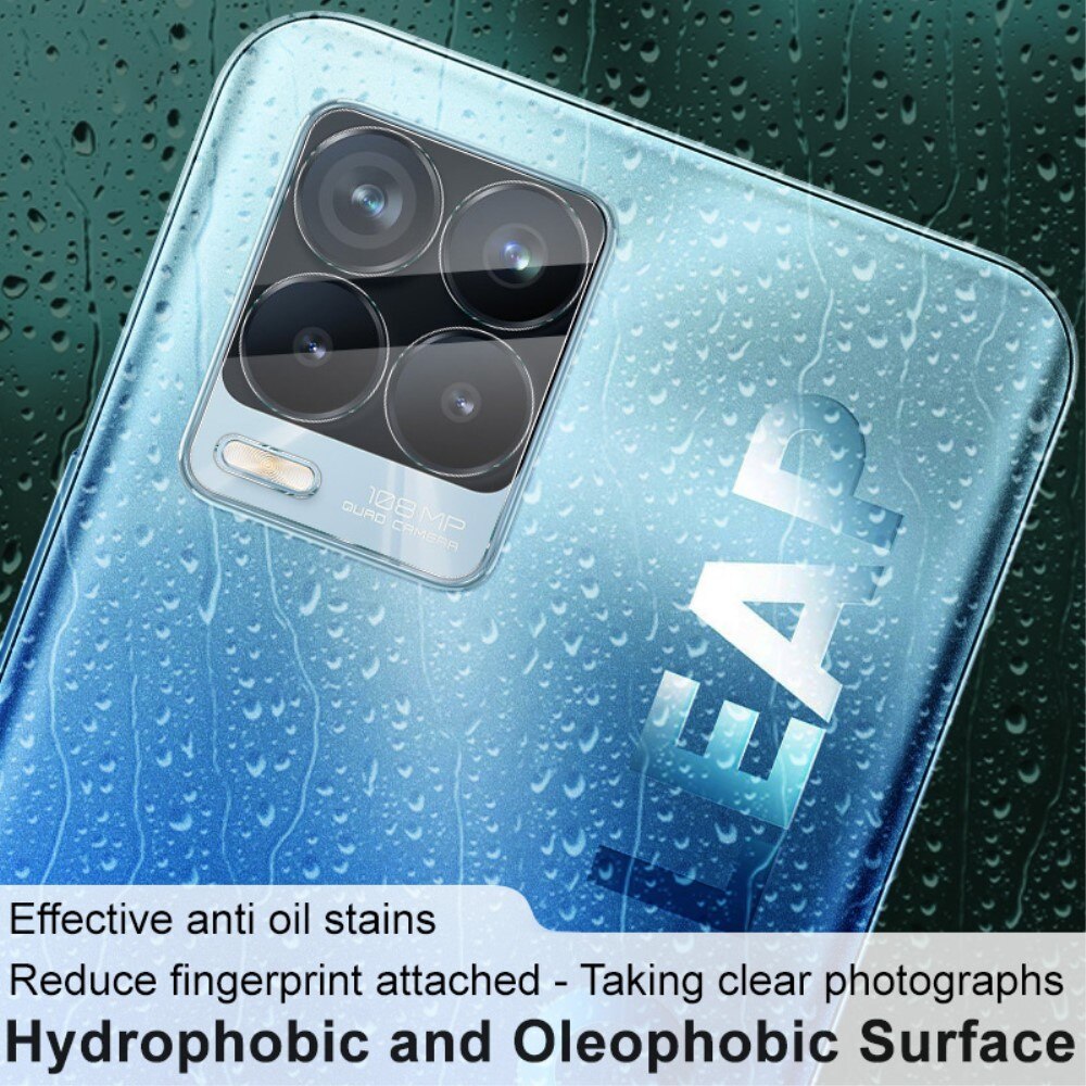 Proteggilente in vetro temperato da 0,2 mm Realme 8 Pro Trasparente